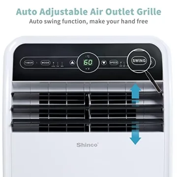 Shinco Portable Air Conditioner with Remote Control