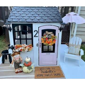 KidKraft Wooden Adirondack Children's Outdoor Chair, Kid's Patio Furniture, White, Gift for Ages 3-8