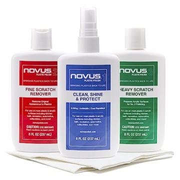 NOVUS Complete Plastic Care Kit for Plastic Restoration