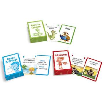 Junior Learning JL217 Comprehension Flashcards Medium