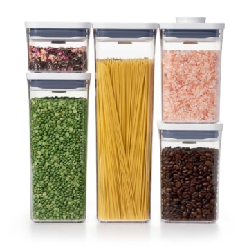 OXO Good Grips 5-Piece Airtight POP Container Set