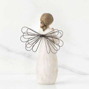 Willow Tree a Tree, a Prayer, May You find Strength, Beauty and Peace Each Day, A Gift for Baptism, First Communion, Confirmation, an Expression of Comfort, Hope, Healing, Sculpted Hand-Painted Angel