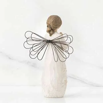 Willow Tree a Tree, a Prayer, May You find Strength, Beauty and Peace Each Day, A Gift for Baptism, First Communion, Confirmation, an Expression of Comfort, Hope, Healing, Sculpted Hand-Painted Angel