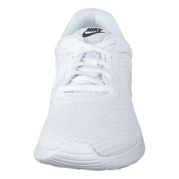 Nike Women's Low-Top Sneakers, White White White Black 110, 8.5