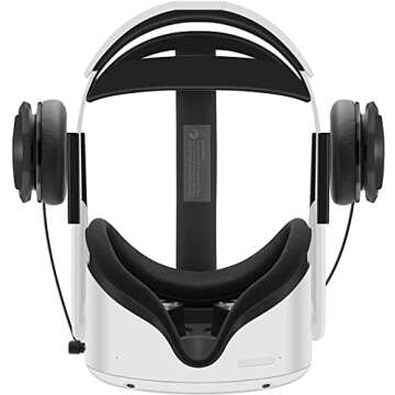 Globular Cluster Stereo VR Headphones Compatible with Meta Quest 2, On Ear Bass, 3D 360 Degree Sound...