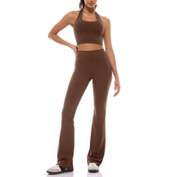 Lavento Women's Halter Sports Bra - Comfort Meets Style