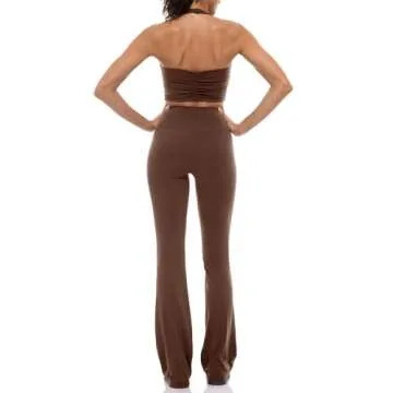 Lavento Women's Halter Sports Bra - Comfort Meets Style