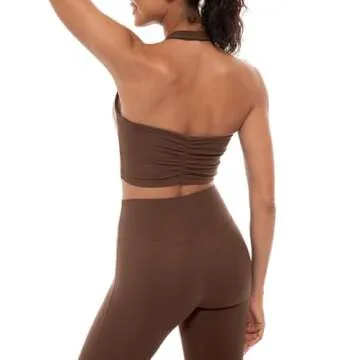 Lavento Women's Halter Sports Bra - Comfort Meets Style