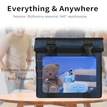 UV Light Sanitizer Box - Portable & Easy to Use