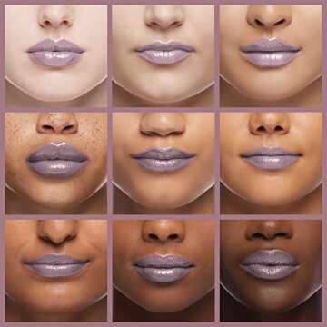 Gerard Cosmetics Glitter Lipstick (DM Me), Purple Lipstick with Sparkling Metallic Glitter, Long Lasting, Smooth Formula, Highly Pigmented Opaque Color, Cruelty Free & Made in USA