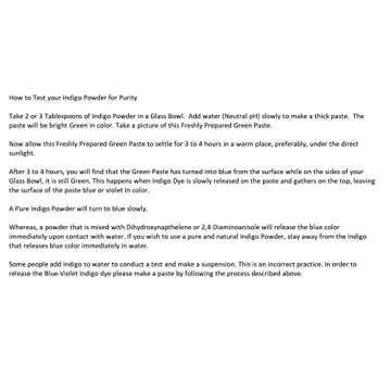 MB Herbals Pure Indigo Powder 1 LB | 454g | 16oz | 100% Pure Indigofera tinctoria Leaf Powder | Blue-Black Hair or Full Refund | Please Check all Images