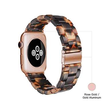 Light Apple Watch Band-Apple Watch Bands for Women Men Compatible with Apple Watch Series 10 9 SE 8 ...