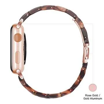 Light Apple Watch Band for All Models - Fashionable & Durable