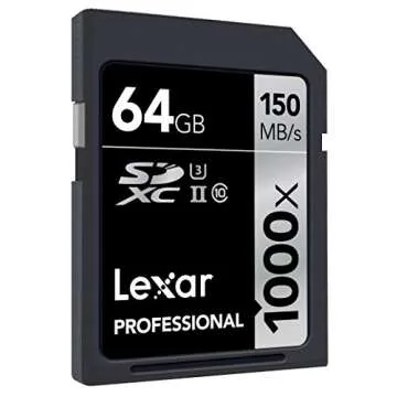 Lexar Professional 1000x 64GB SDXC UHS-II Card