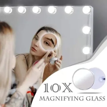 Kottova Vanity Mirror with 15 LED Bulbs & Touch Control