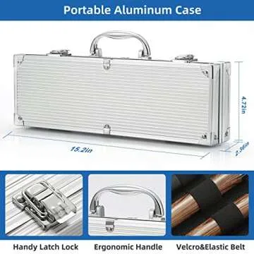 Quality BBQ Tool Set for Father’s Day and Birthdays