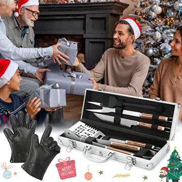 Quality BBQ Tool Set for Father’s Day and Birthdays