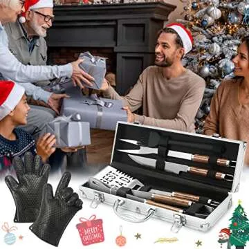 Quality BBQ Tool Set for Father’s Day and Birthdays