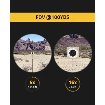 CVLIFE BearPower 4-16x50 FFP Scope for Precision Shooting