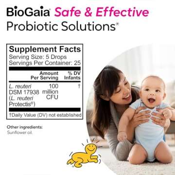 PediAct BioGaia Probiotic Drops for Infant Colic 5ml