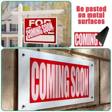 TOODOO Coming Soon Sign Set for Real Estate & Events