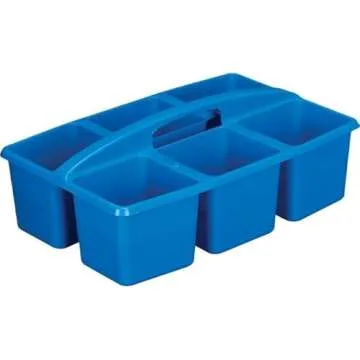 Really Good Stuff 6 - Compartment Caddies - Primary -Set of 4