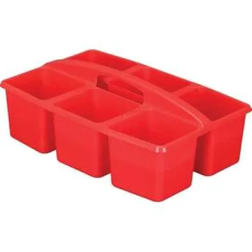 Really Good Stuff 6 - Compartment Caddies - Primary -Set of 4