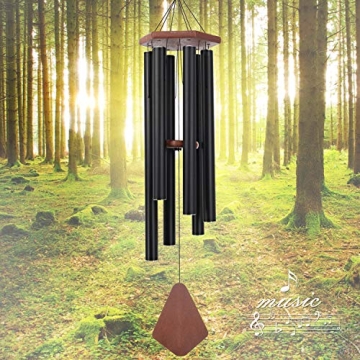 44” Large Wind Chimes Outdoor Deep Tone Gifts & Decor