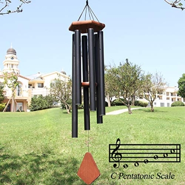 44” Large Wind Chimes Outdoor Deep Tone Gifts & Decor
