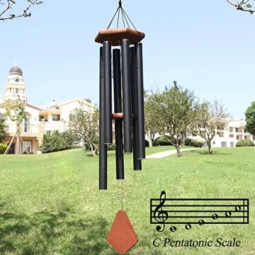 44” Large Wind Chimes Outdoor Deep Tone Gifts & Decor