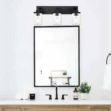 Chic QueeuQ 3 Light Vanity Fixture for Modern Homes