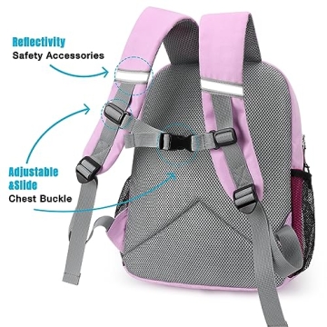 STEAMEDBUN Kids Backpack for Girls 5-9, Durable and Stylish