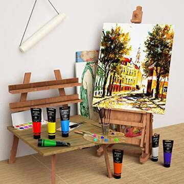 GOTIDEAL Metallic Rose Gold Acrylic Paint for All Ages