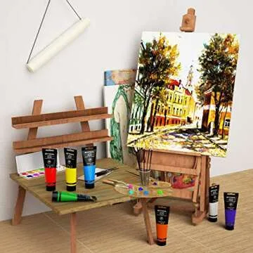 GOTIDEAL Metallic Rose Gold Acrylic Paint for All Ages