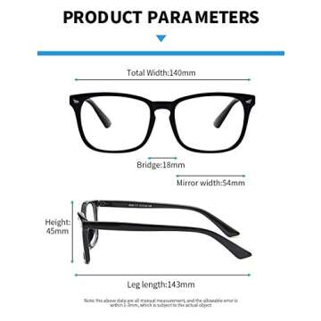 Stylish Anti Blue Light Glasses for Eye Protection