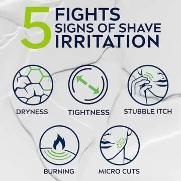 NIVEA MEN Sensitive Shave Foam with Vitamin E and Chamomile and Witch Hazel Extracts, Alcohol Free Shaving Foam for Men Protects and Comforts Sensitive Skin, 7 Oz Can