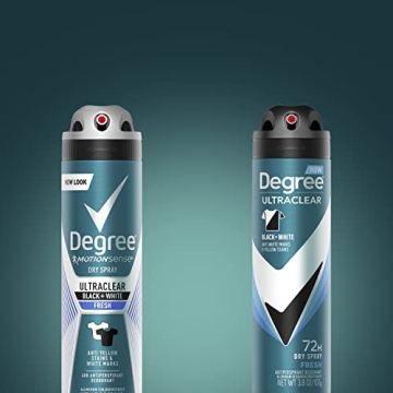 Degree Men Antiperspirant Spray Black + White 3 Count