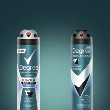 Degree Men Antiperspirant Spray Black + White 3 Count