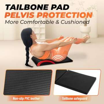 Yes4All Foldable Ab Mat for Effective Core Training