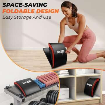 Yes4All Foldable Ab Mat for Effective Core Training