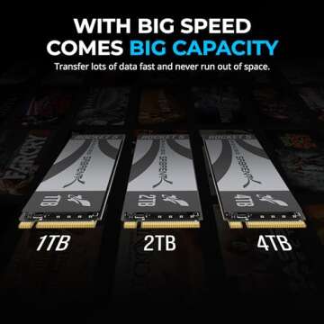 SABRENT Rocket 5 2TB Advanced Performance Internal M.2 PCIe GEN 5 14GB/s X4 NVMe SSD (SB-RKT5-2TB)