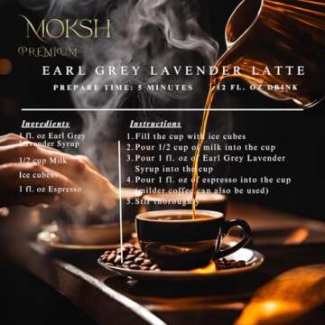 Lavender Earl Grey Syrup - Premium Cocktail Enhancer