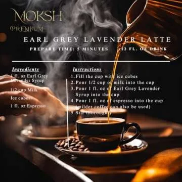 Lavender Earl Grey Syrup - Premium Cocktail Enhancer