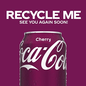 Cherry Coke Soda, 12 Fl Oz – Refreshing Pack of 12