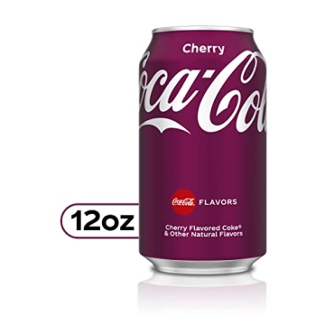 Cherry Coke Soda, 12 Fl Oz – Refreshing Pack of 12