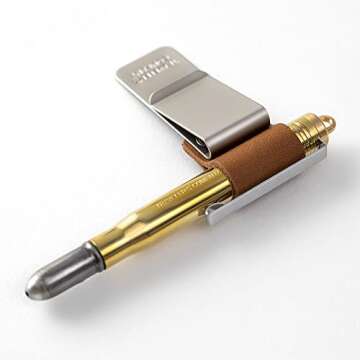 Traveler's Notebook Pen Holder M Camel - Stylish Accessory