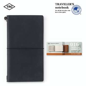 Traveler's Notebook Pen Holder M Camel - Stylish Accessory