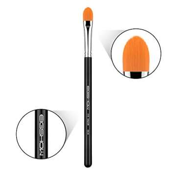 Eye Shadow Primer Applicator Brush for Blending, Concealer, Professional Tools for Applying Cream, Liquid Shadows and Eye Primer Base with Vegan Bristles by EIGSHOW