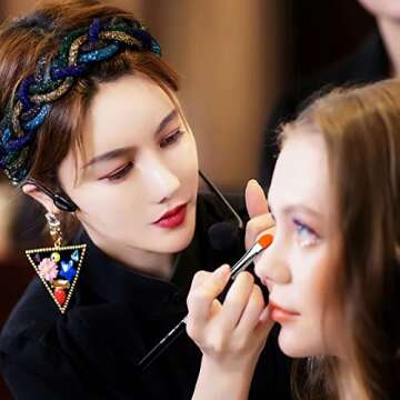 Eye Shadow Primer Applicator Brush for Blending, Concealer, Professional Tools for Applying Cream, Liquid Shadows and Eye Primer Base with Vegan Bristles by EIGSHOW