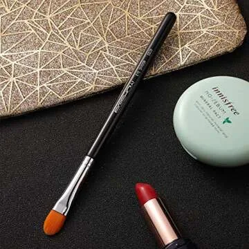 Eye Shadow Primer Applicator Brush for Blending, Concealer, Professional Tools for Applying Cream, Liquid Shadows and Eye Primer Base with Vegan Bristles by EIGSHOW